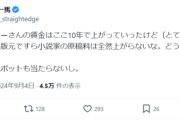 【悲報】ラノベ編集者「小説の原稿料が上がってない。半年に1冊で印税が100万程度。小説家は生活できない｣