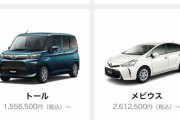 【画像】ダイハツの普通車のラインナップｗｗｗｗｗｗｗｗｗｗｗｗｗ