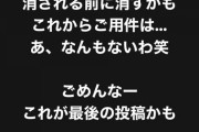【速報】ガーシーさんインスタの投稿すべて削除されてしまうｗｗｗｗｗｗｗｗｗ