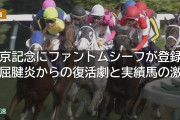 中京記念にファントムシーフが登録！屈腱炎からの復活劇と実績馬の激突