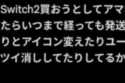 【悲報】頭の弱い人「Switch2定価で譲るってXに書いてたからアマギフ5万払ったら逃げられた」