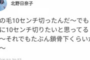 【画像】乃木坂46 北野日奈子が10センチ髪を切る！こんな感じか!?