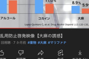 【悲報】警視庁「大麻、ガチでヤバい。使用者の9%が依存症に😱」