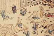 【画像】江戸時代の下級武士の飲み会がこちらｗｗｗｗｗｗｗｗｗｗ