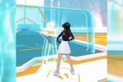 【動画】これは楽しそう！ダンスを学べてしまうVRゲームをプレイするお姉さん。