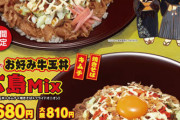 【画像】すき家の新作牛丼がこちら