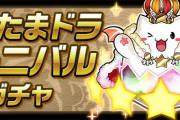 【パズドラ】12/30(金)開始の友情ガチャ内容を「超絶たまドラカーニバル」に変更、合計15000友情ポイント配布！
