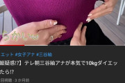 【画像】女子アナさん、お○ぱいYouTuberになってしまう