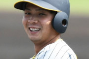 阪神・井上　今季６号の先制３ラン　逆方向への一発【阪神２軍】