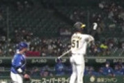 【動画】 阪神ファン、逆転されスマホのライトで試合を妨害し審判怒り　場内放送で注意  「イカれてるwww」