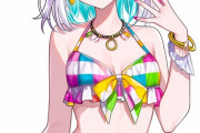 【FGO】水着のカーマちゃんイラスト！！　カラフルな水着が素敵です！！