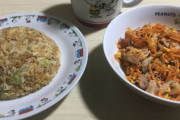【画像あり】こどおじぼく、スヌーピーの食器を見つけてウキウキで料理を作る