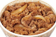 すき家で牛丼（キングサイズ）を注文したX民、店員に「これすごっｗｗ」と吹き出しながら置いていかれてブチギレ