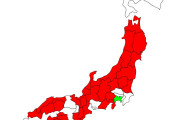日本地図で「横浜より人口が少ない県」に色を塗ったら……　その結果に「強い」「都市部の一極集中は深刻」と驚きの声