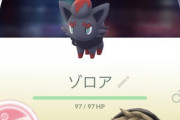 【ポケモンGO】ゾロアに掻き回された先週…良個体は手に入った？【ゾロア関連で不具合2連発】