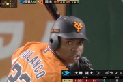【悲報】巨人ポランコさん外国人最多の24本塁打打ってるのになぜか残留しそうにない