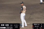 日ハム斎藤佑樹(32) 1勝3敗 防御率7.15