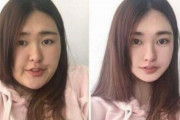 【画像】インスタ女子「っし…顔面仕上げっか…」ｶｷｶｷ