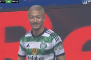 ◆Scotland◆32節 レンジャース×セルティック 前田大然、適当なルーズボールにDFの後ろ5ｍから追い抜いてゴール！