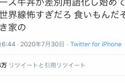 【悲報】アニメアイコンさん、『チーズ牛丼』を差別用語として流行ったことにブチギレ