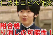 【悠仁さま】例の盗作、問題が発覚しないように細工をしてた可能性【悠仁親王】