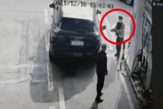 韓国人「監視カメラがとらえた、中国のガソリンスタンド放火犯」