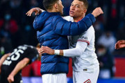 【リーグアン】決定力欠いたPSG、それでも後半ATにムバッペの劇的ゴールでリーグ戦15戦無敗