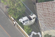 【画像】　老人４人を乗せたデイサービスの車　水路に落ちて老人３人が死亡