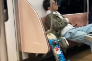 【画像】電車内でタバコを吸う陽キャ、ぶっちゃけカッコよくて注意できない……