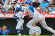 大谷翔平、古巣相手に３戦連発42号ソロ　エンゼルスタジアムで通算100本目、移籍後初アーチ
