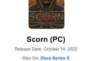 Xbox独占SCORN、メタスコア73
