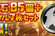 【パズドラ】「魔法石85個＋黒メダル7枚セット」7/14(木)メンテナンス後から販売！
