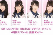 【CDTVSP】次世代選抜、チーム8から4人が発表！！
