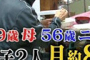 【画像】 79歳の母親と暮らす56歳ニートの末路・・ もうこれを笑えない時代