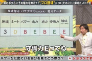 某野球選手「えっ...このゲームの俺の性能低すぎない？」