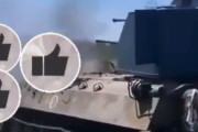 ロシア軍の装甲車、砲身がブレブレすぎると話題に