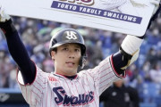 山田哲人(21).283 3本 26打点 9盗 OPS.711←おっいい打者出てきたやん