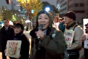 日本市民、国会前で安倍政権に抗議→マイク片手に韓国の歌を熱唱