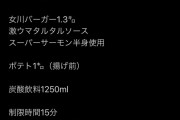 【画像】大食いチャレンジメニュー（約3.5kg）で「炭酸飲料1250ml」も飲まされたら食べ物が食えなくなるよな