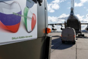 ロシア国防省、新型コロナウイルスとの戦いを支援するためイタリアにイリューシン76輸送機で医療専門家と装備を派遣！