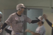 上田希由翔、プロ初ホームランきたぁぁぁぁ！！ロッテ勝ち越し！！