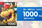 ニンテンドープリペキャンペーン‥セブンに続きローソンでも