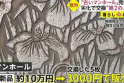 埼玉さん「古いマンホール売ります」1枚3000円