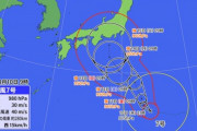 【悲報】台風7号、「歴代最悪のルート」になってしまうｗｗｗｗｗ