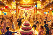 【決定的瞬間】ジャニーさんの誕生日会、めちゃくちゃ楽しそう