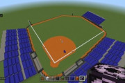 ワイ平良に触発されマイクラで野球場を建設中！
