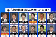 【朗報】次の総理、国民人気は同率1位で一騎打ちとなる