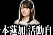【乃木坂46】岩本蓮加活動自粛について。