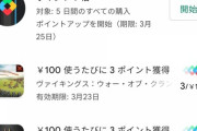 【パズドラ】一部ユーザーにグーグルポイント7倍イベントが実施されている模様