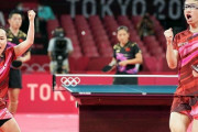 【五輪】卓球混合Ｗ、水谷/伊藤組　金メダルｷﾀ━━━━(ﾟ∀ﾟ)━━━━!!